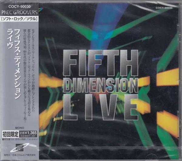 Capa do Álbum "Live", de The Fifth Dimension