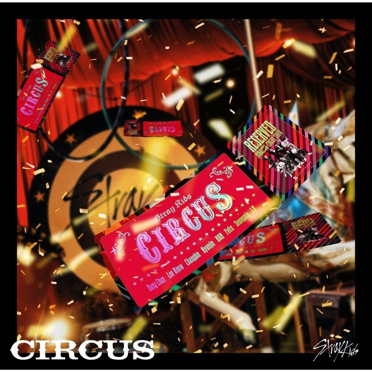 Capa do álbum "CIRCUS", de Stray Kids