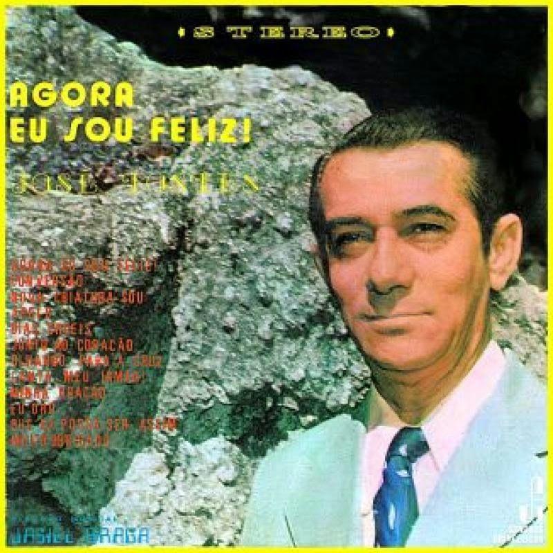 Portada de Álbum "Agora Eu Sou Feliz", de José Tostes