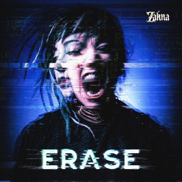 Portada de Sencillo/EP "Erase", de Zahna