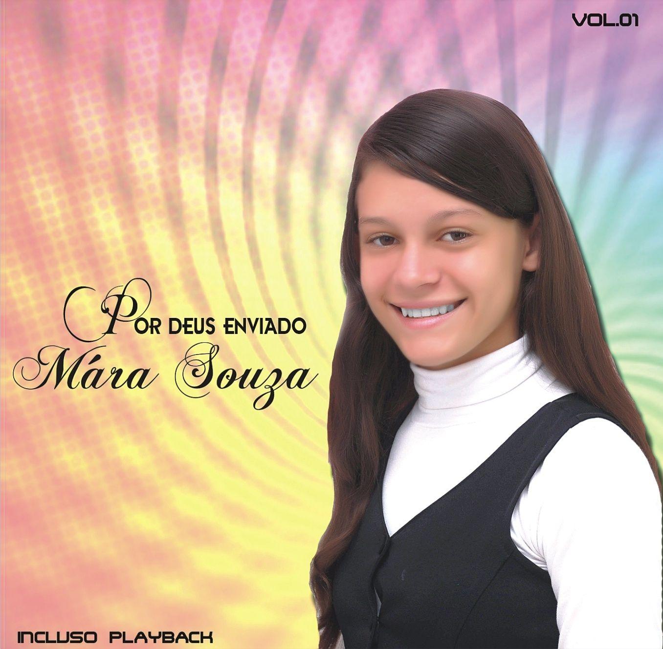 Portada de Álbum "Por Deus Enviado", de Mara Souza