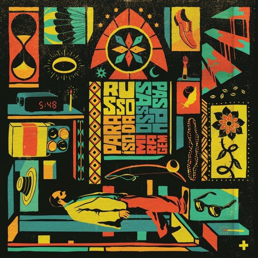 Portada de Álbum "Paraíso da Miragem", de Russo Passapusso