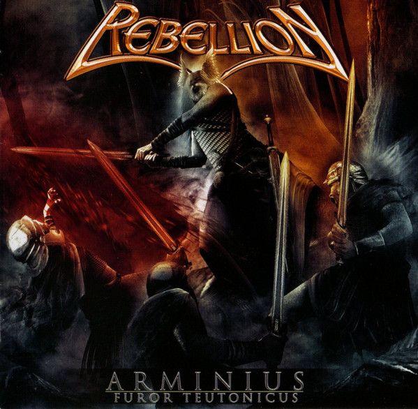 Capa do Álbum "Arminus: Furor Teutonicus", de Rebellion