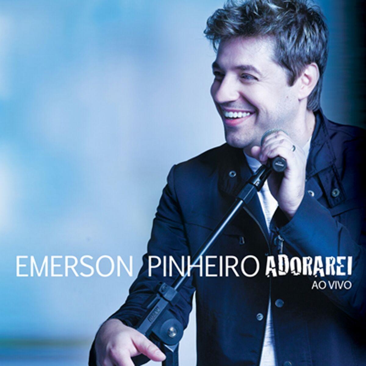 Portada de Álbum "Adorarei (Ao Vivo)", de Emerson Pinheiro