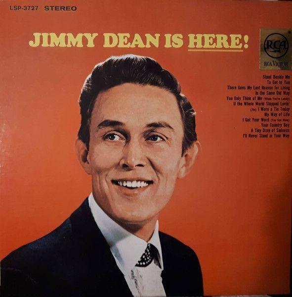 Capa do álbum "Jimmy Dean Is Here!", de Jimmy Dean