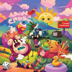 Portada de Álbum "Mundo Marihuana", de Adán Cruz