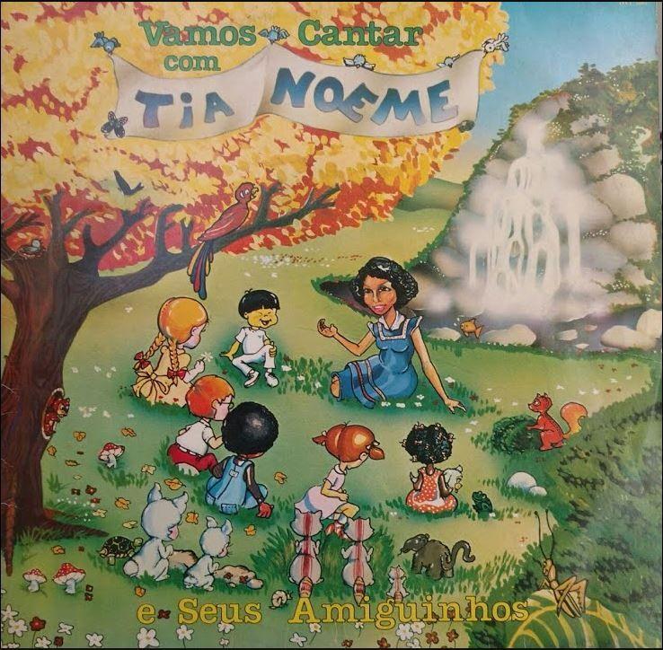 Portada de Álbum "Vamos Cantar", de Tia Noeme e Seus Amiguinhos