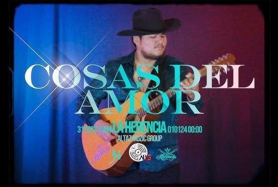 Single/EP cover of "Cosas Del Amor" by La Herencia