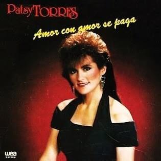 Capa do Álbum "Amor Con Amor se Paga", de Patsy Torres