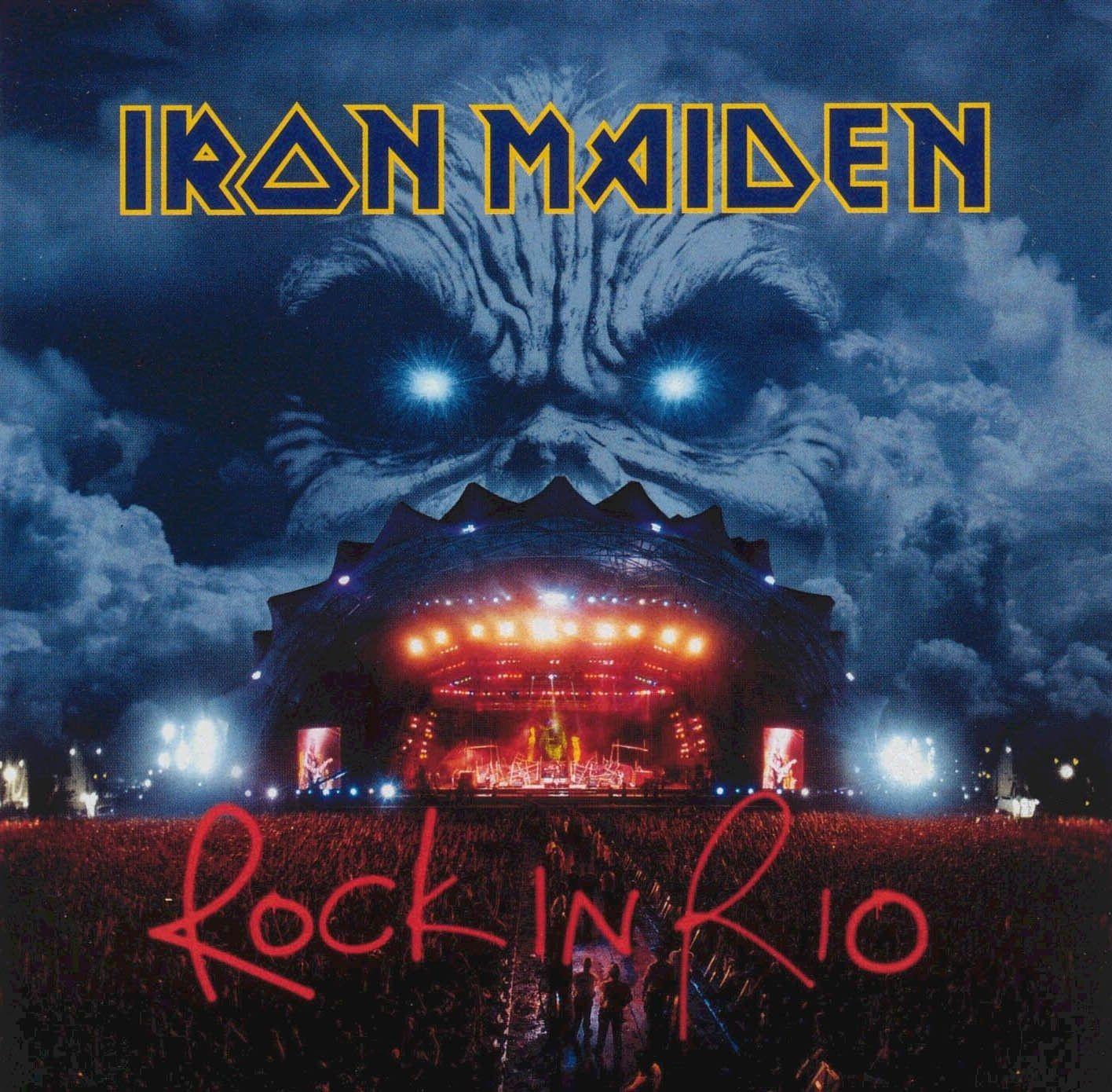 Portada de Álbum "Rock In Rio", de Iron Maiden