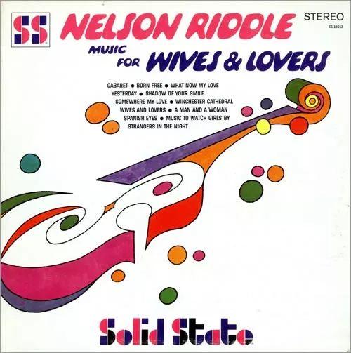 Portada del álbum "Music For Wives & Lovers", de Nelson Riddle