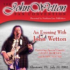 Portada de Álbum "An Evening With John Wetton", de John Wetton