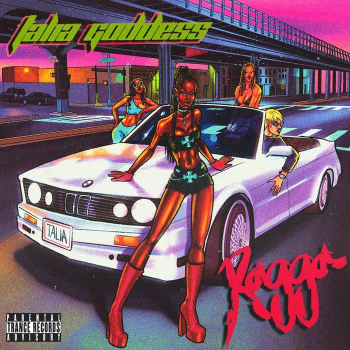 Portada de Sencillo/EP "RAGGA", de Talia Goddess