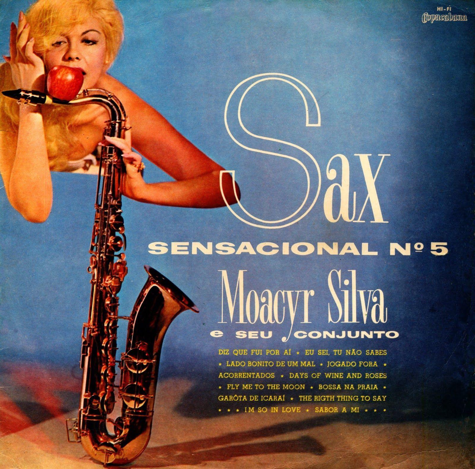 Portada de Álbum "Sax Sensacional Nº 5", de Moacir Santos