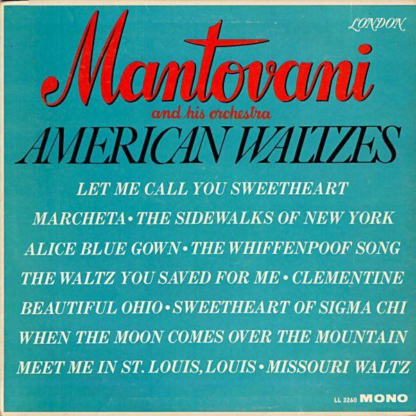 Portada de Álbum "American Waltzes", de The Mantovani Orchestra