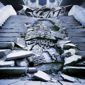 Capa do álbum "GIANT", de Stray Kids