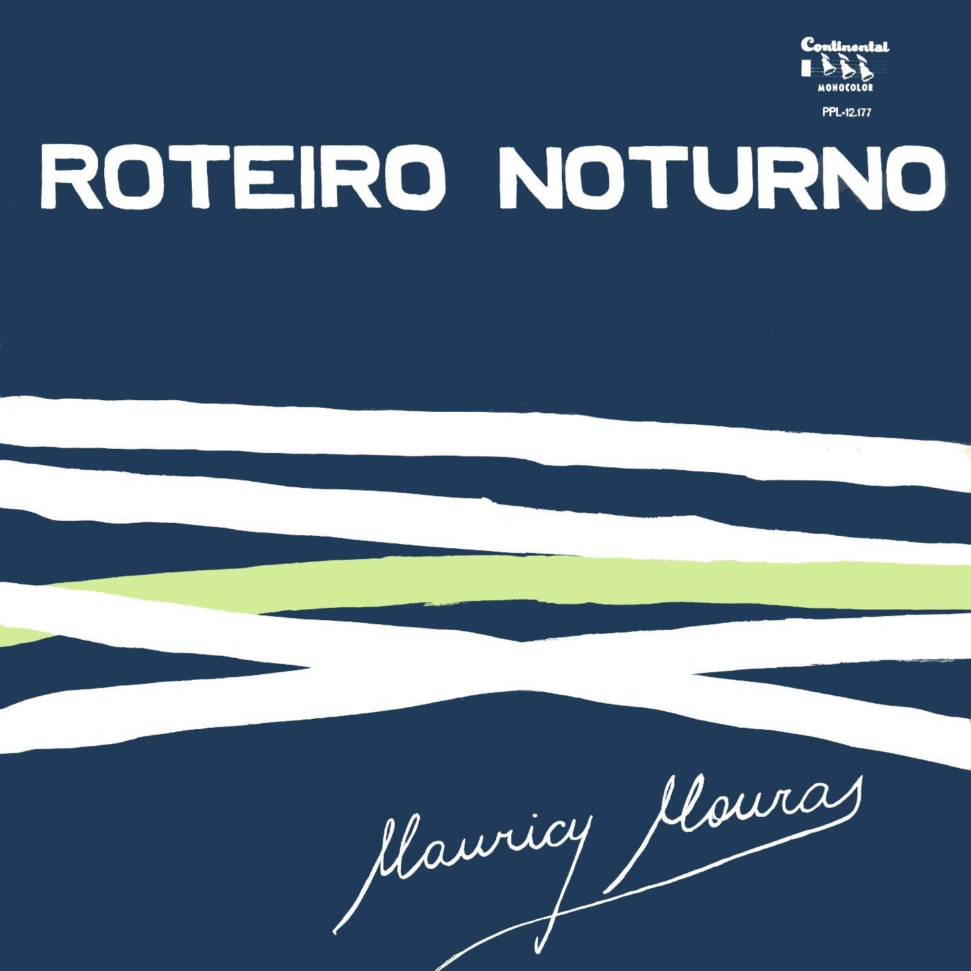 Portada de Álbum "Roteiro Noturno", de Mauricy Moura