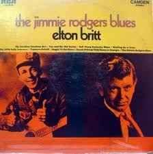 Capa do Álbum "The Jimmie Rodgers Blues", de Elton Britt