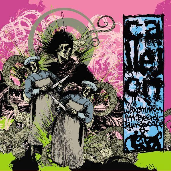 Portada de Álbum "Willkommen im Beerdigungscafé", de Callejon