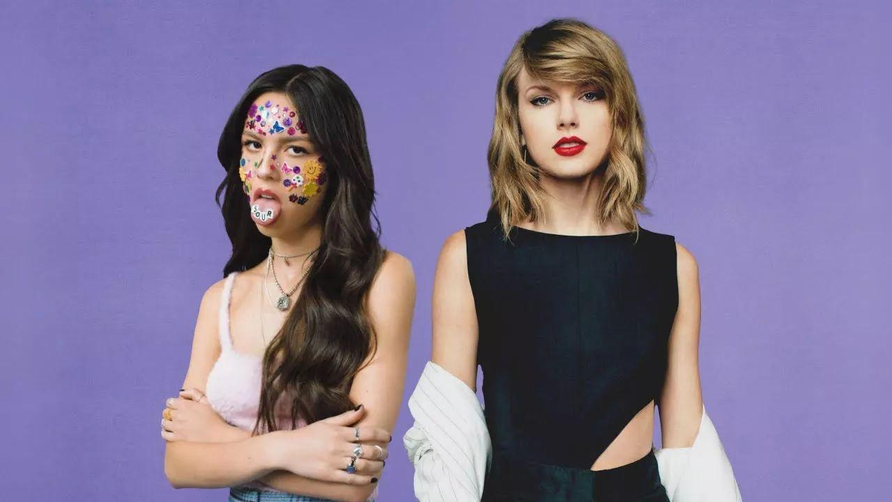 Portada de Álbum "Olivia Rodrigo - SOUR (feat. Taylor Swift)", de Heitor Mashups