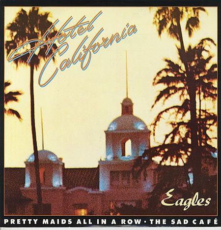 Portada de Álbum "Hotel California", de Eagles