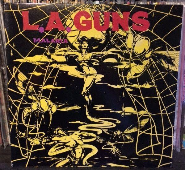 Capa do álbum "Malaria", de L.A. Guns