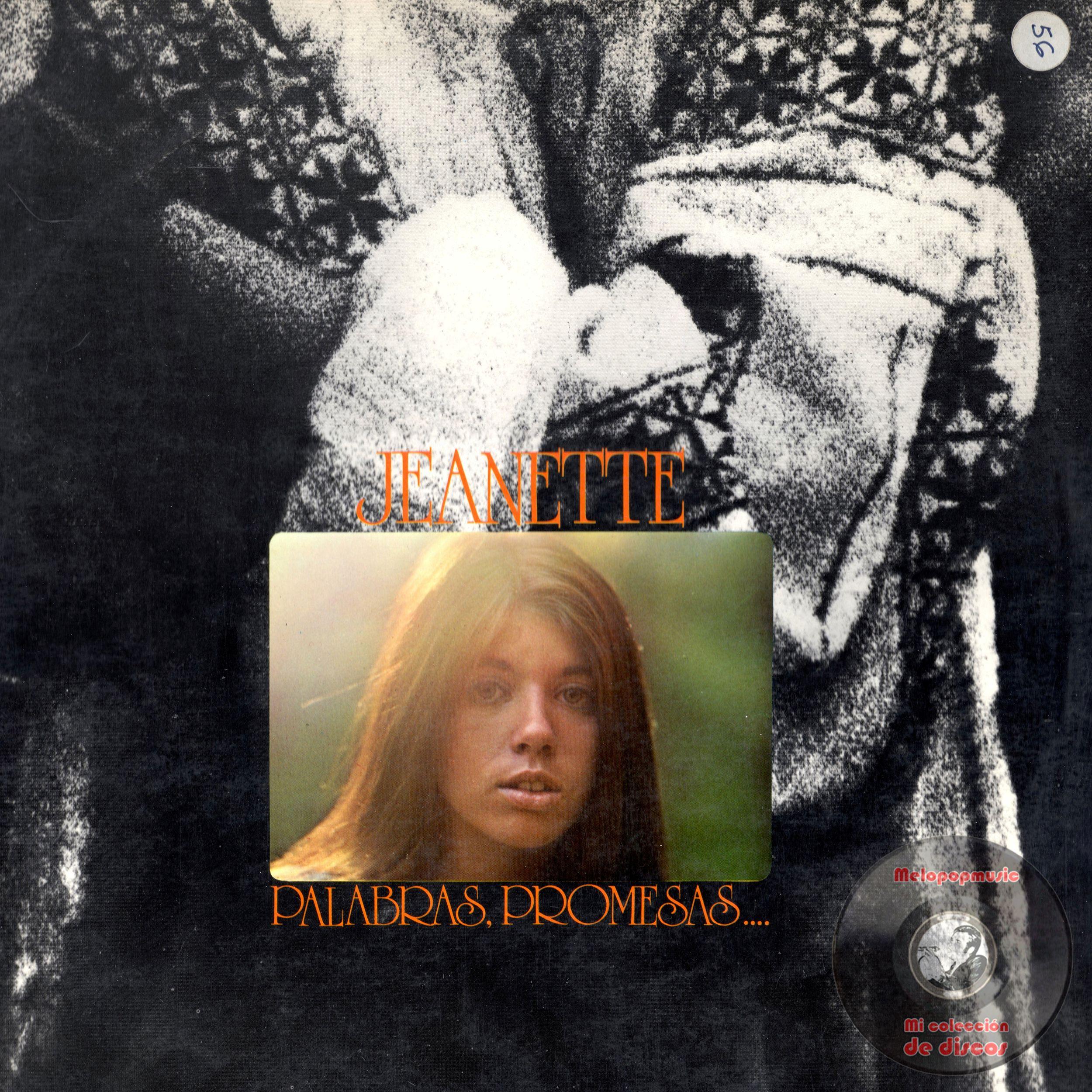 Album cover of "Palabras, Promesas" by Jeanette