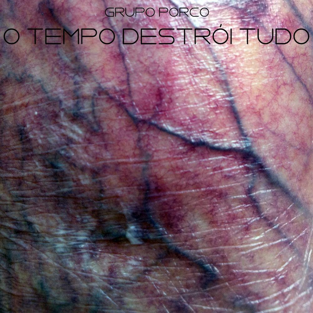 Portada de Álbum "O Tempo Destrói Tudo", de Grupo Porco de Grindcore Interpretativo