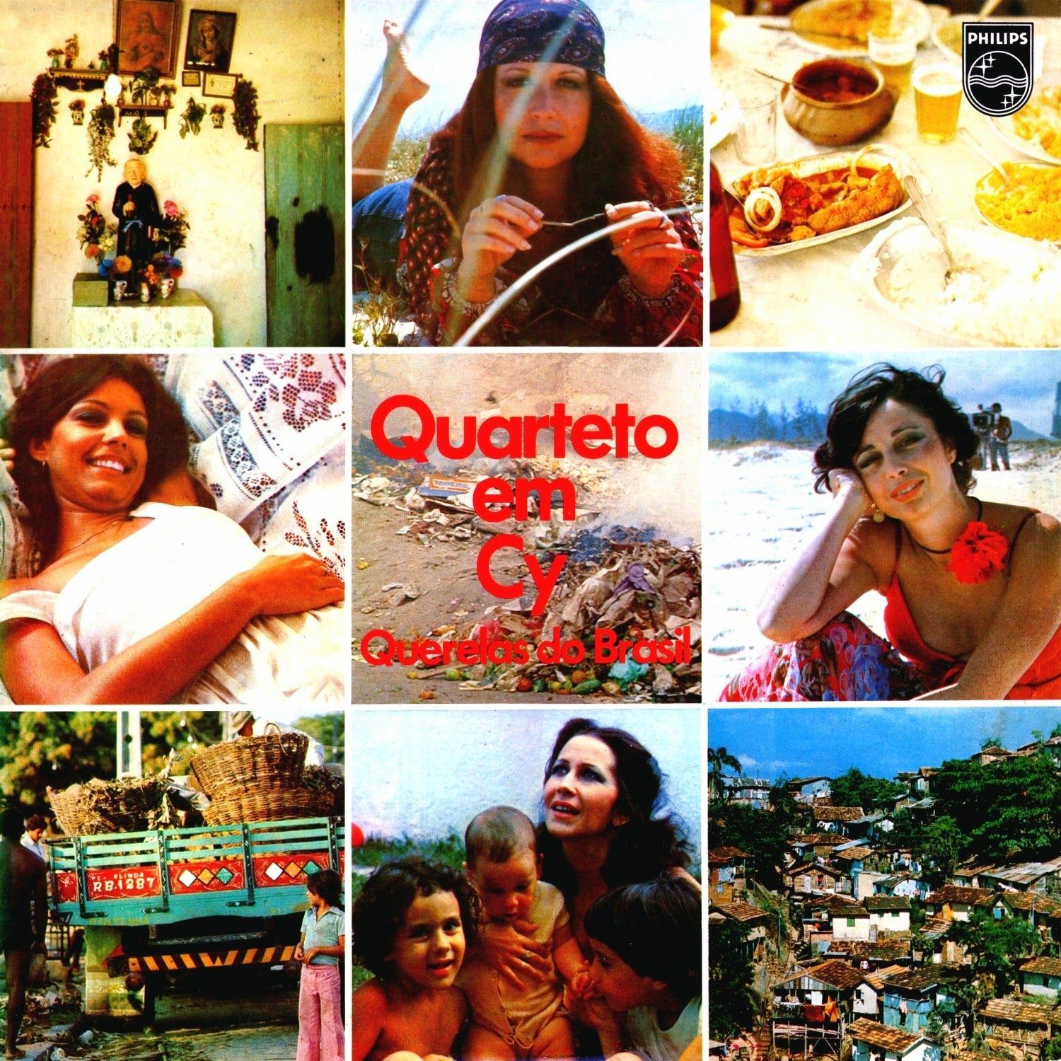 Portada del álbum "Querelas do Brasil", de Quarteto em CY