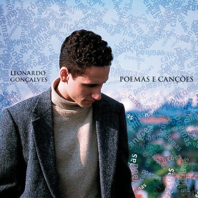 Portada de Álbum "Poemas e Canções", de Leonardo Gonçalves