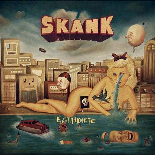 Capa do Álbum "Estandarte", de Skank