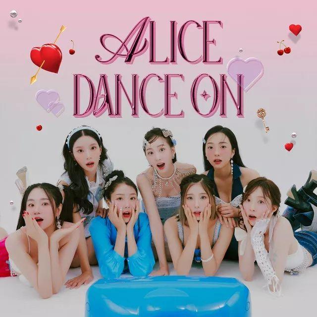 Portada de Sencillo/EP "DANCE ON", de Alice (K-POP)