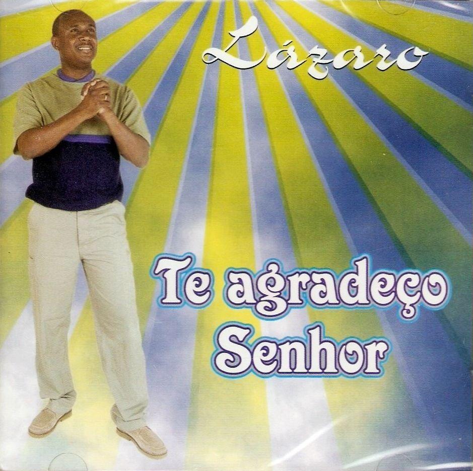 Capa do álbum "Te Agradeço Senhor", de Irmão Lázaro