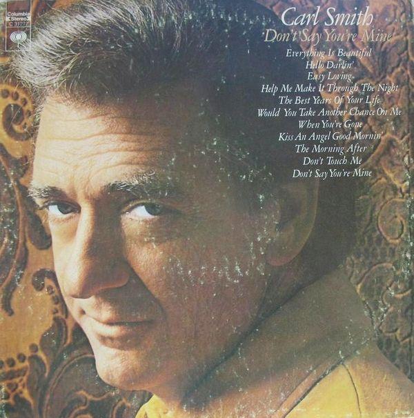 Portada de Álbum "Don't Say You're Mine", de Carl Smith