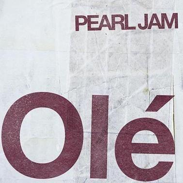 Portada del álbum "Olé", de Pearl Jam