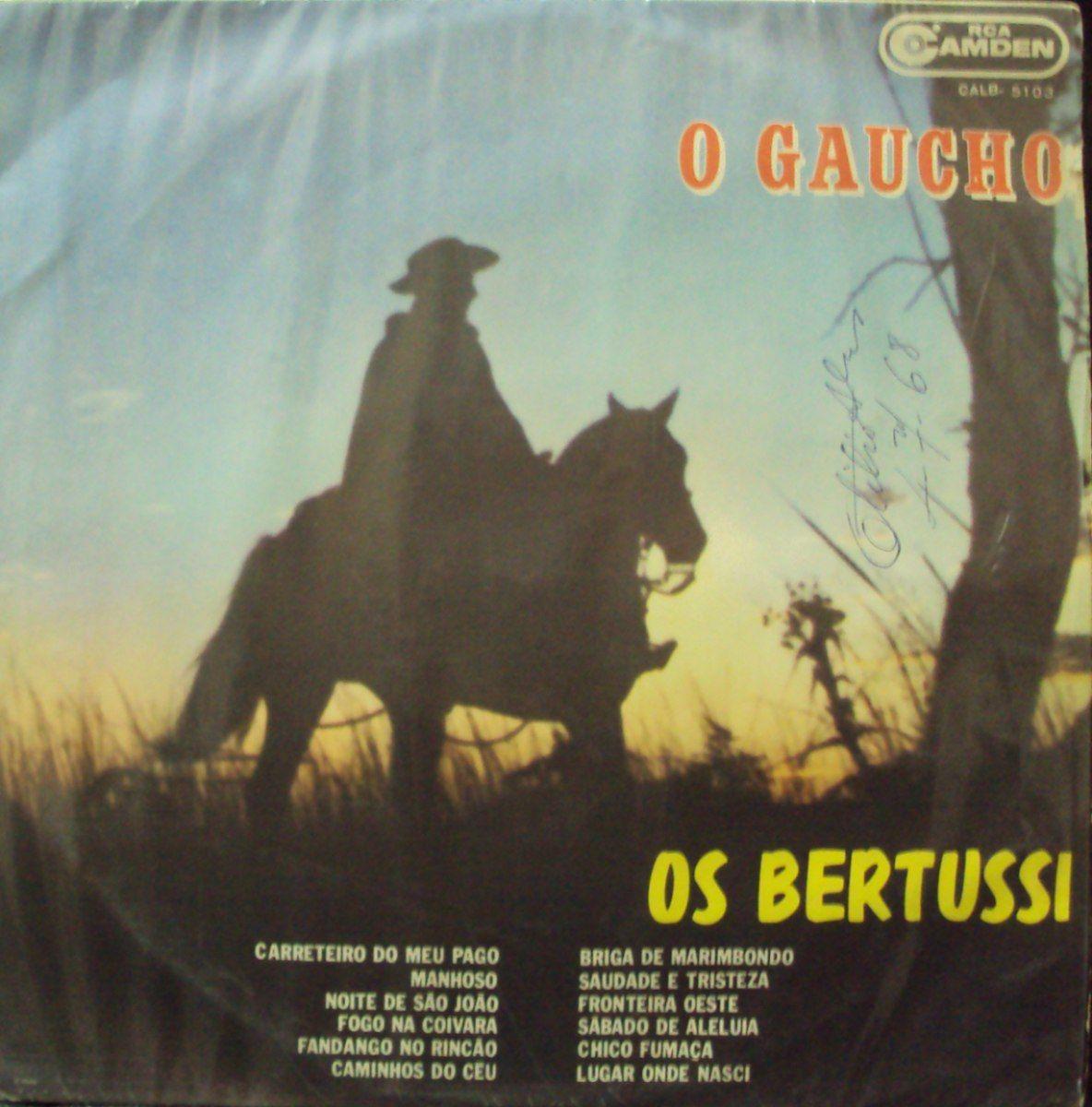 Portada del álbum "O Gaúcho", de Os Bertussi
