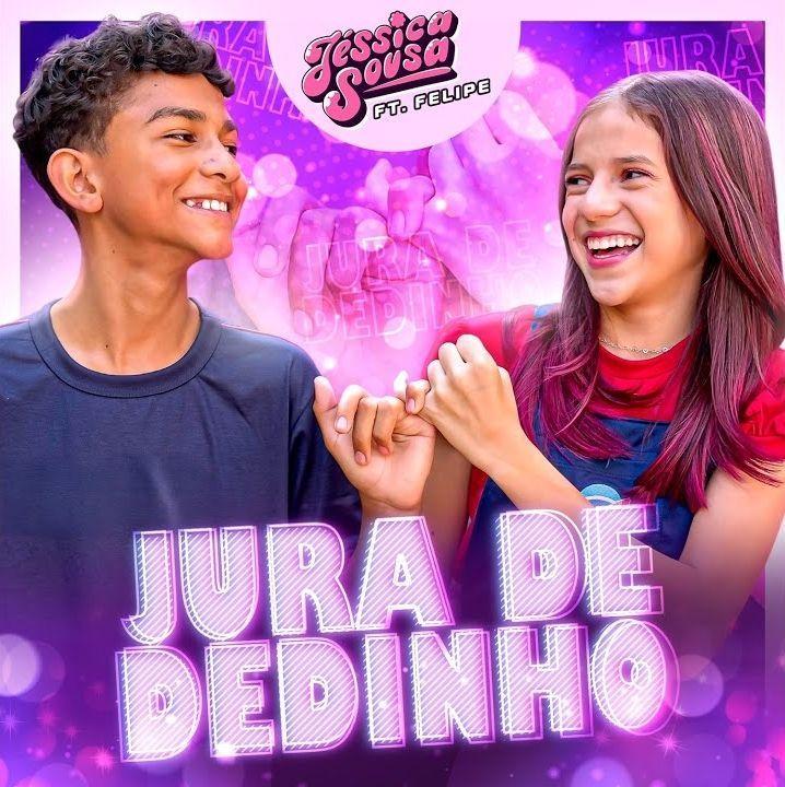 Portada de Sencillo/EP "Jura de Dedinho (part. Felipe)", de Jéssica Sousa