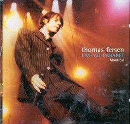 Portada de Álbum "Live Au Cabaret", de Thomas Fersen