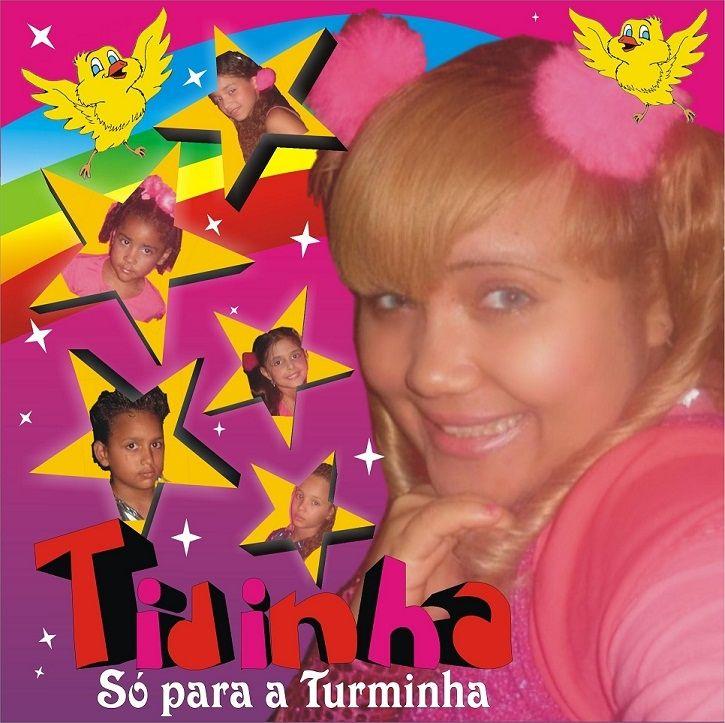 Capa do Álbum "Tidinha Só Para a Turminha", de Tidinha