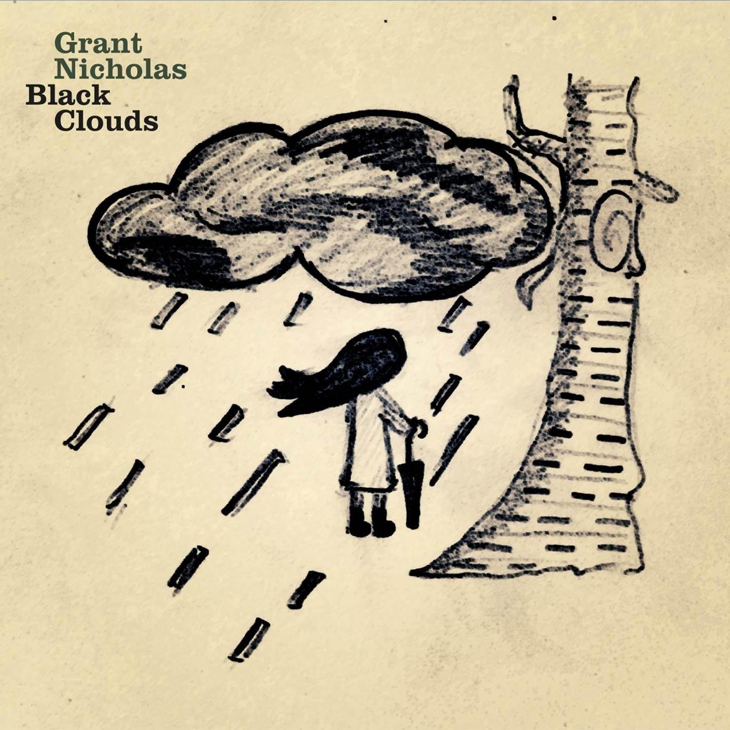 Capa do Álbum "Black Clouds", de Grant Nicholas