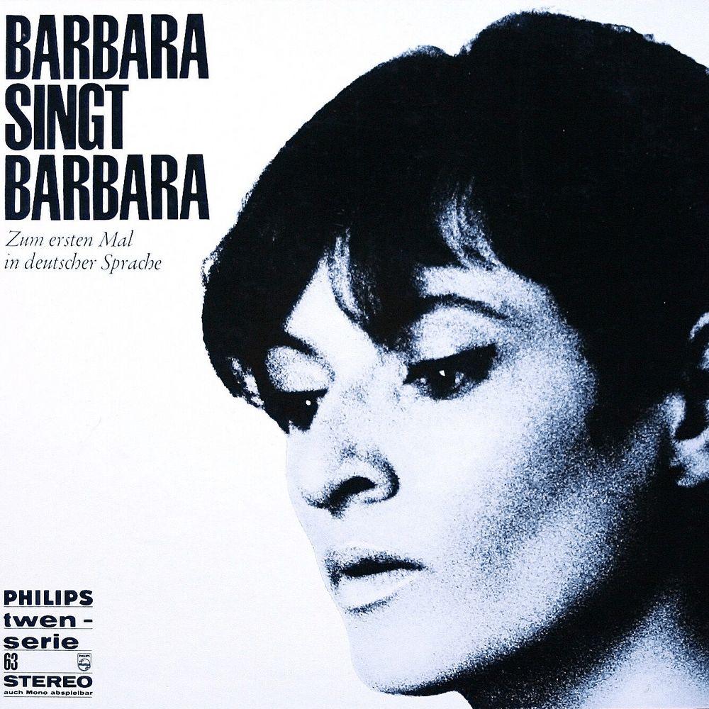 Capa do Álbum "Barbara Singt Barbara", de Barbara