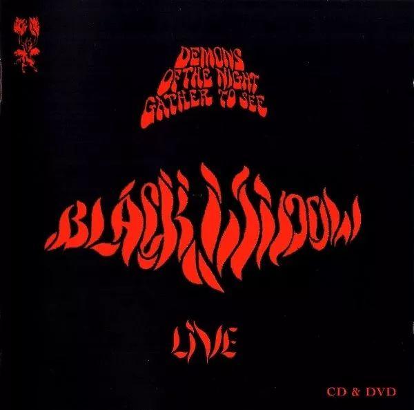 Portada de Álbum "Live", de Black Widow