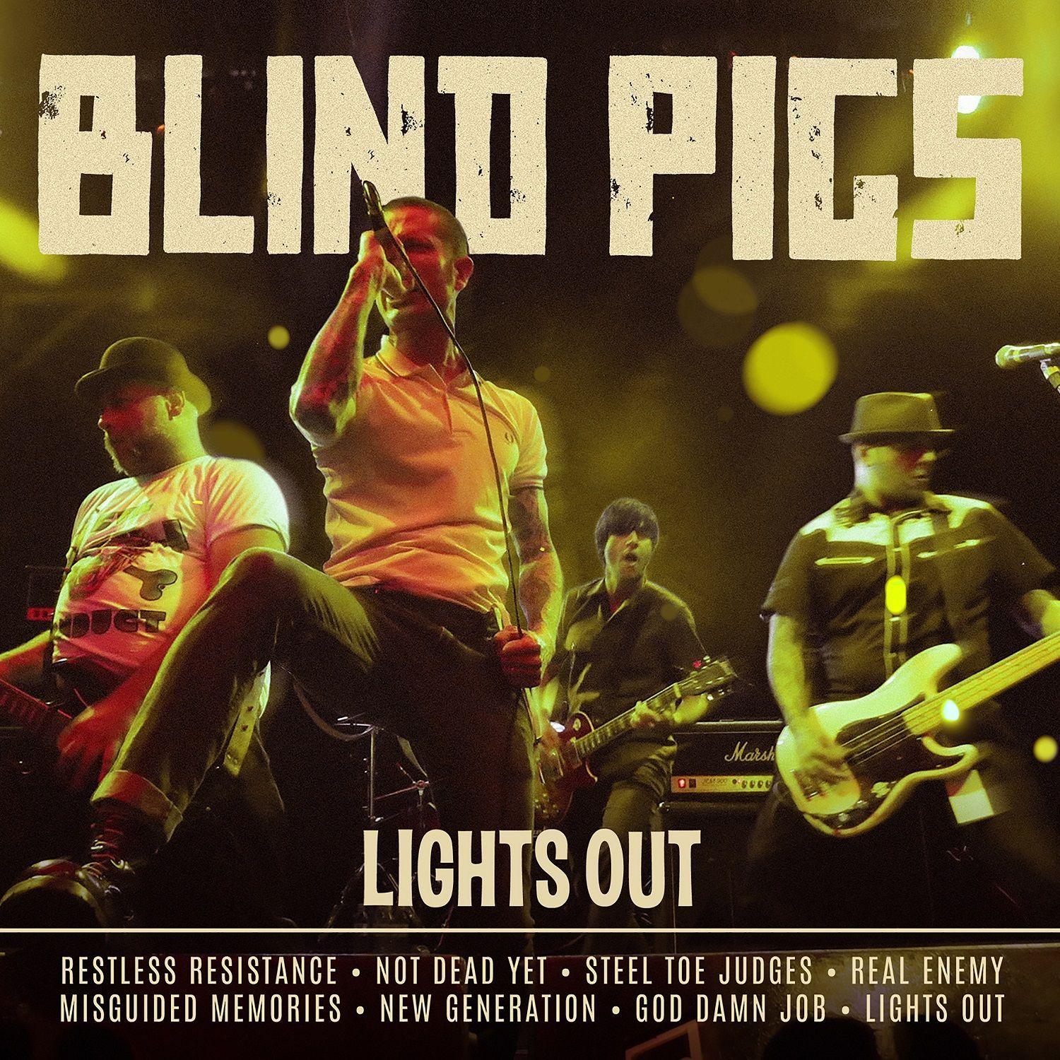 Portada de Álbum "Lights Out", de Blind Pigs