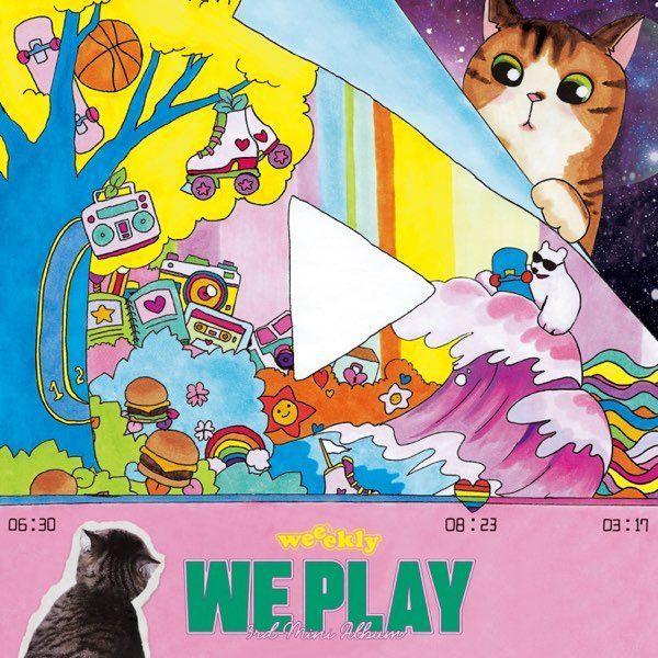 Capa do álbum "We Play", de Weeekly