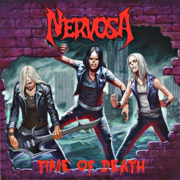 Portada de Álbum "Time Of Death", de Nervosa