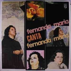 Capa do Álbum "Canta Sing Fernanda Maria", de Fernanda Maria