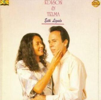 Portada de Álbum "Está Ligado", de Édison e Telma