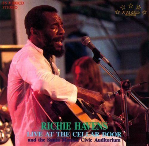 Album cover of "Live At The Cellar Door And The Santa Monica Civic Auditorium" by Richie Havens