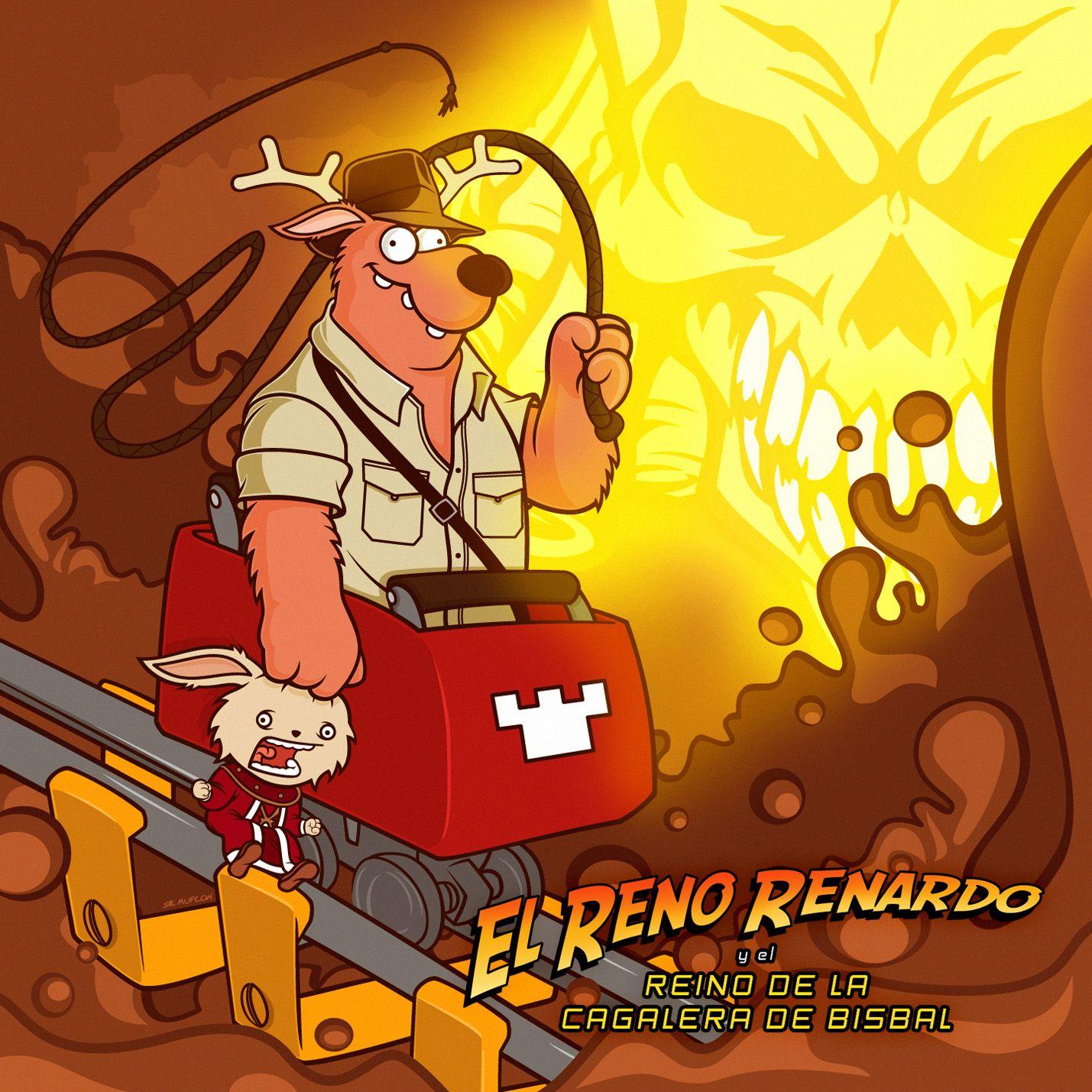 Portada de Álbum "Y El Reino de La Cagalera de Bisbal", de El Reno Renardo