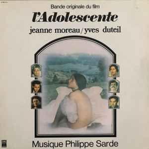 Portada del álbum "L'Adolescente", de Philippe Sarde